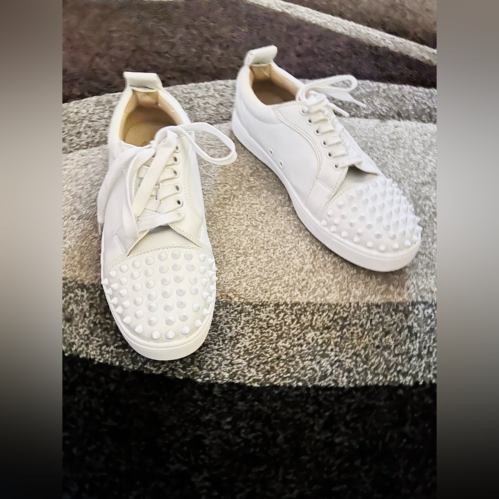 Louboutin Louis Jr Spiked sneakers